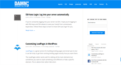 Desktop Screenshot of damnsemicolon.com