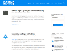 Tablet Screenshot of damnsemicolon.com